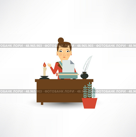 typewriter prints the document. Редакционная иллюстрация, агентство Ingram Publishing / Фотобанк Лори