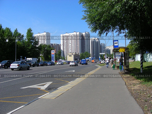 Улица Обручева. Обручевский район. Город Москва (2014 год). Редакционное фото, фотограф lana1501 / Фотобанк Лори