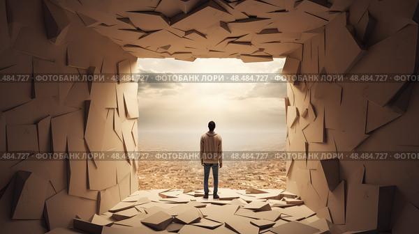 unconventional out of the box ai generated. Стоковое AI-изображение, AI-художник Vectorwin / Фотобанк Лори