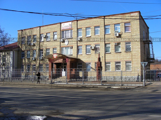 Управление МВД России по Наро-Фоминскому городскому округу. Улица Володарского, 9. Город Наро-Фоминск. Московская область (2014 год). Редакционное фото, фотограф lana1501 / Фотобанк Лори