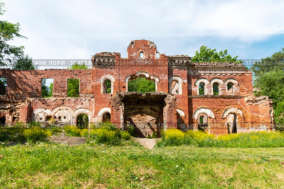 Усадьба баронов Врангелей. Торосово, Ленинградская область (2018 год). Стоковое фото, фотограф Александр Щепин / Фотобанк Лори