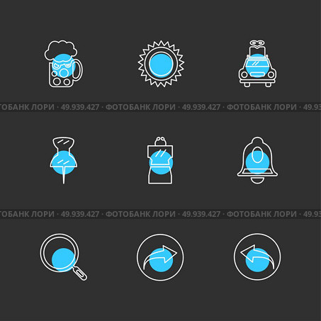 user interface , application icons , messages , books , icon, vector, design,  flat,  collection, style, creative,  icons , download , upload , printer , menu , percentage , email , . Стоковая иллюстрация, агентство Ingram Publishing / Фотобанк Лори