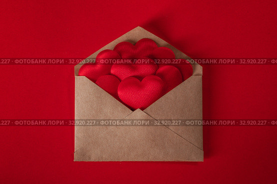 Valentine day love letter. Стоковое фото, фотограф Иван Михайлов / Фотобанк Лори