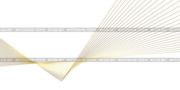 vector abstract Gold blend geometric lines on white background. Gold blend geometric lines on white background. Стоковая иллюстрация, агентство Ingram Publishing / Фотобанк Лори