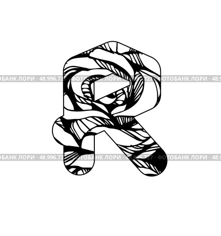 Vector alphabet. Sketchy creative letters collection hand drawn with ink pen for lettering posters, ads, headers, banners and more. Стоковая иллюстрация, агентство Ingram Publishing / Фотобанк Лори