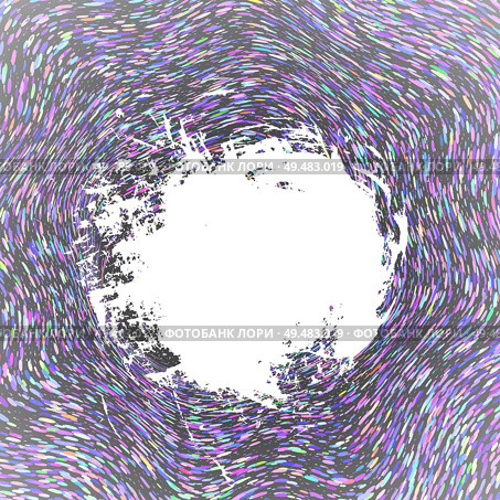 Vector background EPS10 with transparency. Frame in the middle of a colorful abstract background.. Vector colorful background with frame. Стоковая иллюстрация, агентство Ingram Publishing / Фотобанк Лори