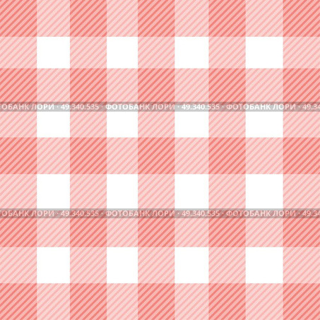 Vector gingham seamless pattern in red. Стоковая иллюстрация, агентство Ingram Publishing / Фотобанк Лори