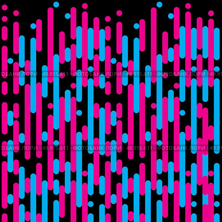 Vector pink and blue Irregular rounded lines vertical halftone transition abstract background pattern. Стоковая иллюстрация, агентство Ingram Publishing / Фотобанк Лори
