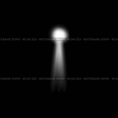 Vector searchlight. Black scene. Стоковая иллюстрация, агентство Ingram Publishing / Фотобанк Лори