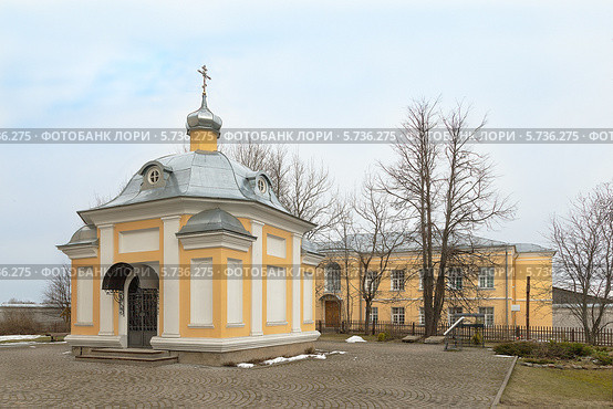 Ведено-Оятский женский монастырь. Часовня. Ленинградская область (2014 год). Стоковое фото, фотограф Валентина Качалова / Фотобанк Лори
