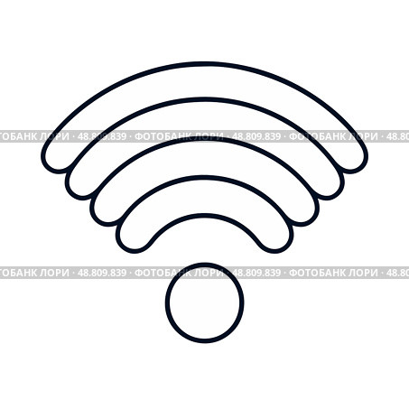 Векторные иконки Wi-Fi для использования в графическом дизайне. Стоковое AI-изображение, AI-художник Ольга Березина / Фотобанк Лори