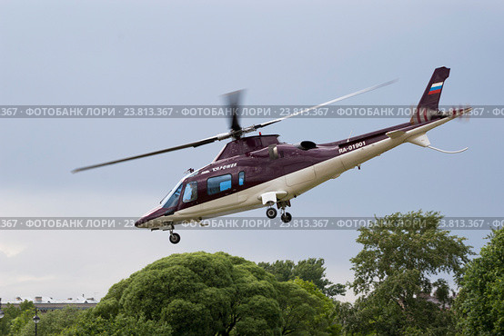 Вертолёт Agusta A.109 (2007 год). Редакционное фото, фотограф Михаил Колесов / Фотобанк Лори