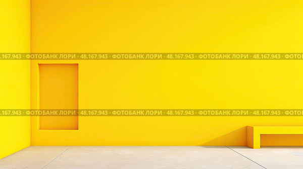 vibrant yellow canvas ai generated. Стоковое AI-изображение, AI-художник Vectorwin / Фотобанк Лори