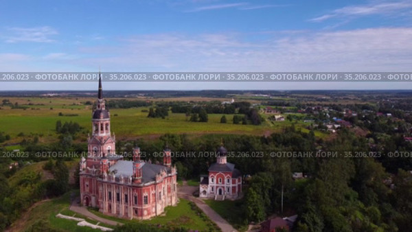 Вид на Можайский кремль (2020 год). Стоковое видео, видеограф Борис Заманский / Фотобанк Лори