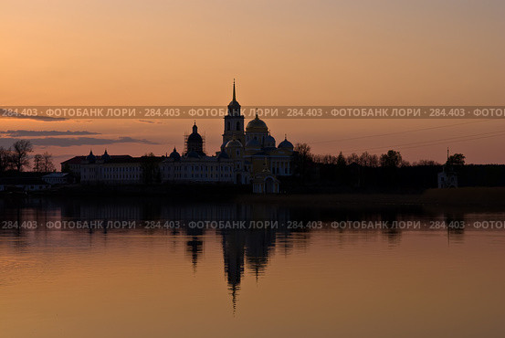 Вид на Нилову пустынь. Стоковое фото, фотограф Ксения Крылова / Фотобанк Лори