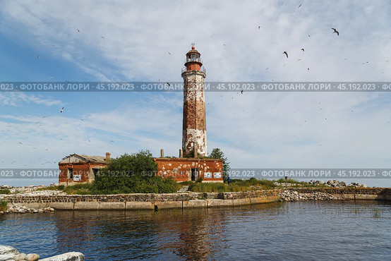 Вид на остров Сухо с воды. Стоковое фото, фотограф Вячеслав Голубцов / Фотобанк Лори