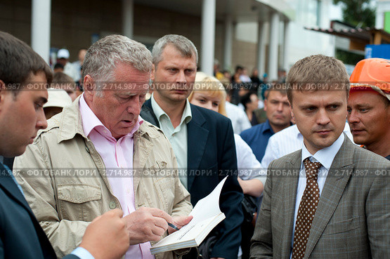 Вице-спикер Государственной Думы, лидер ЛДПР Владимир Вольфович Жириновский (2011 год). Редакционное фото, фотограф Александр Подшивалов / Фотобанк Лори