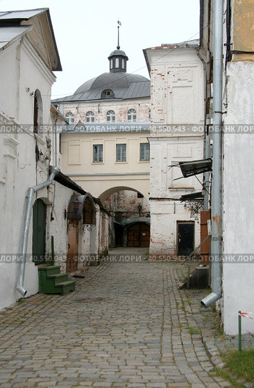 Внутри Троице-Сергиевой Лавры, Сергиев Посад (2009 год). Стоковое фото, фотограф Татьяна Цибушок / Фотобанк Лори