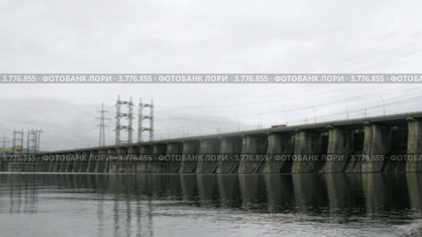 Водосливная плотина(таймлапс) Стоковое видео, видеограф Losevsky Pavel / Фотобанк Лори