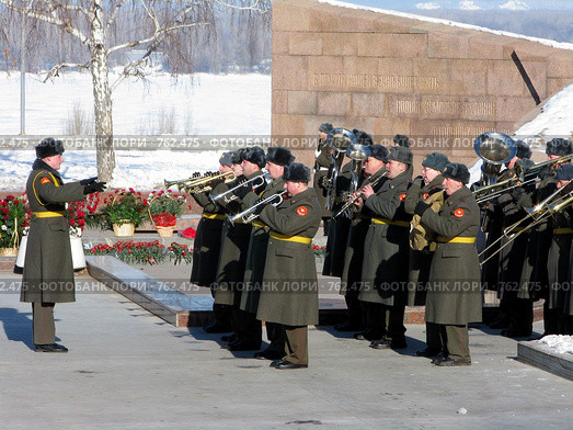 Военный оркестр (2009 год). Редакционное фото, фотограф Светлана Кириллова / Фотобанк Лори
