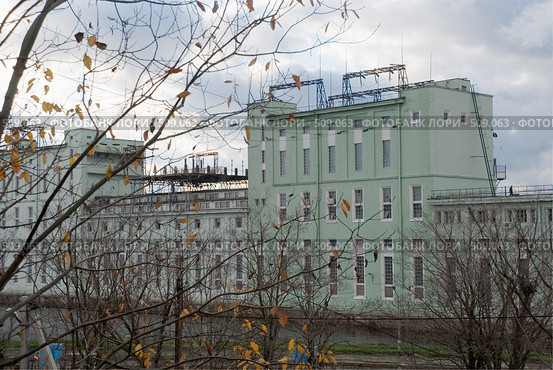 Волховская ГЭС. Ленинградская область. Волхов. (2008 год). Стоковое фото, фотограф Александр Щепин / Фотобанк Лори
