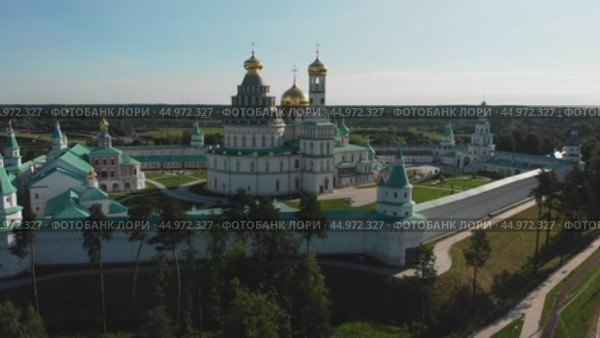 Воскресенский Ново-Иерусалимский монастырь (2021 год). Стоковое видео, видеограф Максим Бойков / Фотобанк Лори