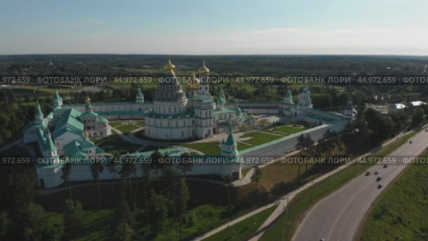 Воскресенский Ново-Иерусалимский монастырь (2021 год). Стоковое видео, видеограф Максим Бойков / Фотобанк Лори