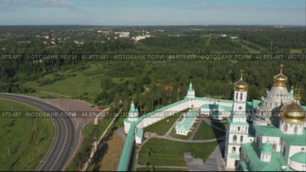 Воскресенский Ново-Иерусалимский монастырь (2021 год). Стоковое видео, видеограф Максим Бойков / Фотобанк Лори