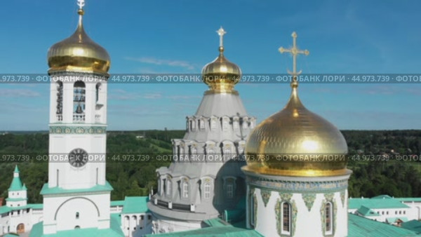 Воскресенский Ново-Иерусалимский монастырь (2021 год). Стоковое видео, видеограф Максим Бойков / Фотобанк Лори