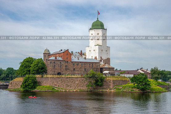 Выборгский замок. Ленинградская область, Россия (2022 год). Стоковое фото, фотограф Анна Карасева / Фотобанк Лори