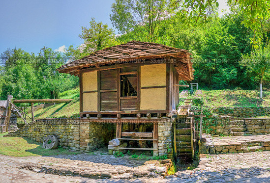 Water mill in the Etar village, Bulgaria (2019 год). Стоковое фото, фотограф Sergii Zarev / Фотобанк Лори