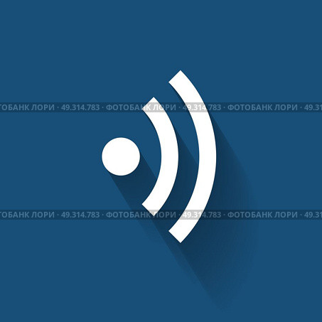 Wi-Fi Flat Icon for Different Electronic Devices. Vector Illustration. Wi-Fi Flat Icon for Different Electronic Devices. Vector Illustr. Стоковая иллюстрация, агентство Ingram Publishing / Фотобанк Лори