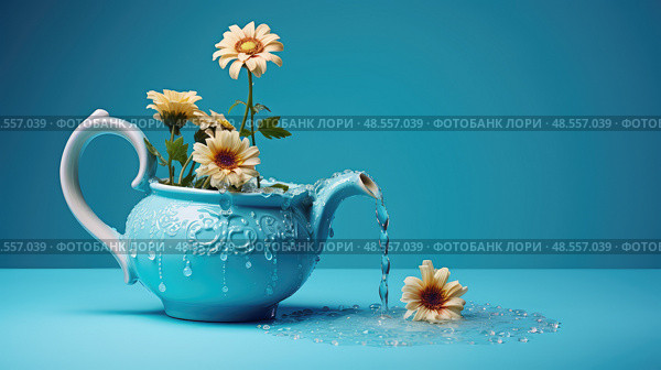 wilted add water ai generated. Стоковое AI-изображение, AI-художник Vectorwin / Фотобанк Лори