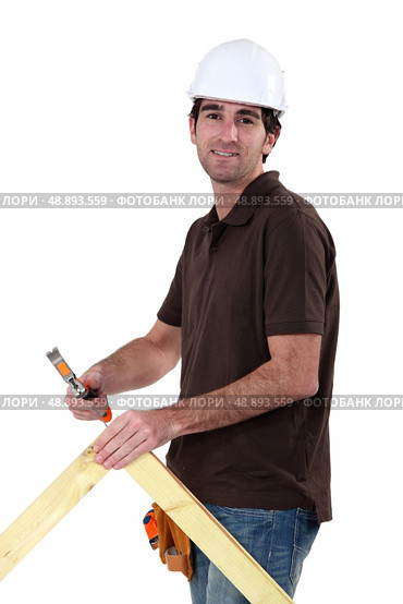Wood worker. Стоковое фото, агентство Ingram Publishing / Фотобанк Лори
