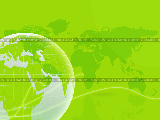 World Map Indicates Abstract Template And Countries. Стоковая иллюстрация, иллюстратор Stuart Miles / Фотобанк Лори