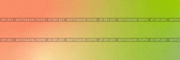 Яркий кораллово-оранжевый, лаймово-зеленый, желтый градиентный фон. размытая мягкая зернистая текстура. яркий свежий весенне-летний дизайн. омбре цвета тают. пастельный световой эффект для творческих проектов. широкая панорама. Стоковая иллюстрация, иллюстратор ФотоИнтеллект / Фотобанк Лори