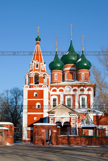 Ярославль, Храм Архангела михаила (2012 год). Стоковое фото, фотограф ElenArt / Фотобанк Лори
