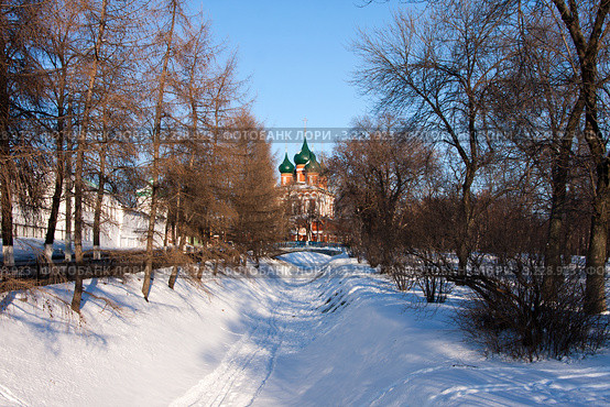 Ярославль, Храм Архангела михаила (2012 год). Стоковое фото, фотограф ElenArt / Фотобанк Лори