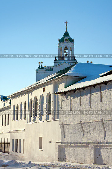 Ярославль, Спасо-Преображенский монастырь (2012 год). Редакционное фото, фотограф ElenArt / Фотобанк Лори