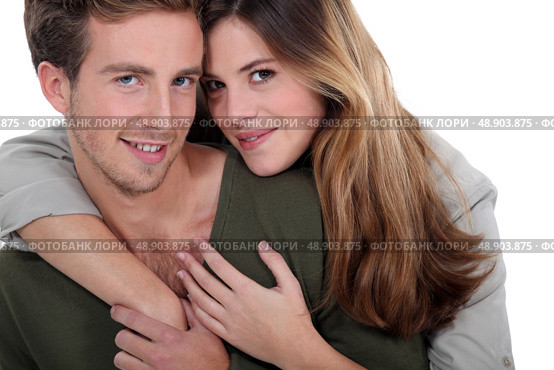 Young couple sharing a moment of tenderness. Стоковое фото, агентство Ingram Publishing / Фотобанк Лори