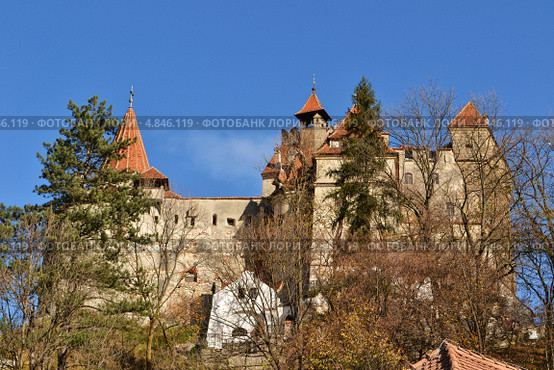 Замок Дракулы (2012 год). Стоковое фото, фотограф Екатерина Шувалова / Фотобанк Лори
