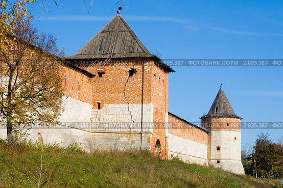 Зарайский кремль (2010 год). Редакционное фото, фотограф Елена Блохина / Фотобанк Лори