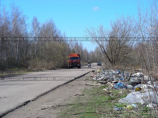 Заводская улица. Город Электроугли. Ногинский район. Московская область (2013 год). Редакционное фото, фотограф lana1501 / Фотобанк Лори