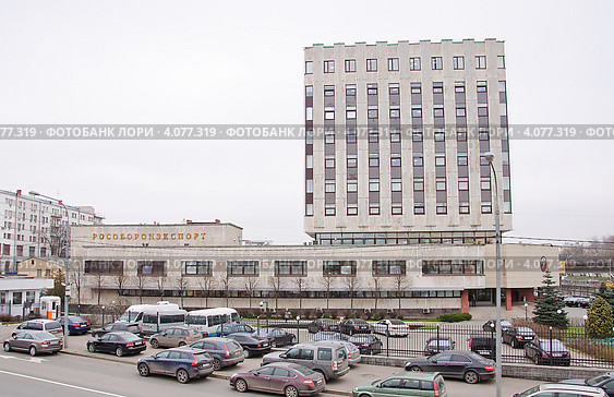 Здание Рособоронэкспорта (2012 год). Редакционное фото, фотограф Алёшина Оксана / Фотобанк Лори