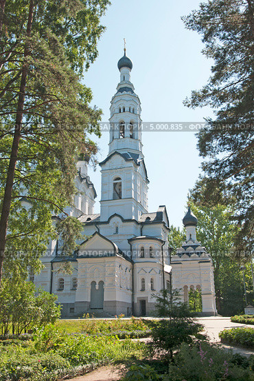 Зеленогорск. Церковь Казанской иконы Божией Матери (2013 год). Стоковое фото, фотограф Румянцева Наталия / Фотобанк Лори