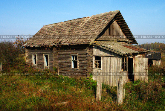 Зона отселения. Заброшенное жилье. Стоковое фото, фотограф Виктор Пелих / Фотобанк Лори