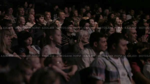Зрители аплодируют (2013 год). Редакционное видео, видеограф Данил Руденко / Фотобанк Лори