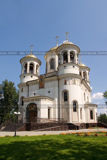 Звенигород. Церковь Вознесения Господня (2008 год). Стоковое фото, фотограф Julia Nelson / Фотобанк Лори